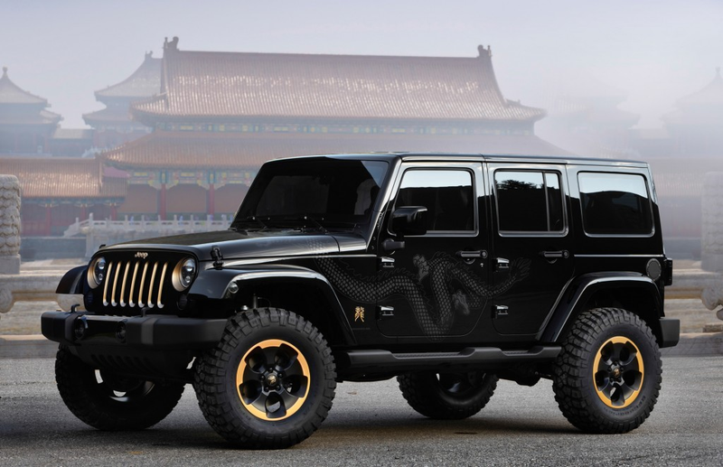 Illustration for article titled Jeep Wrangler "Dragon Edition"